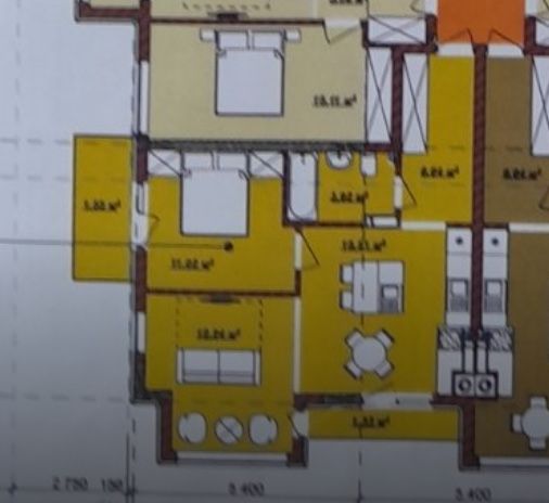 Продаж 1,5 кімнатної квартири 52,2 м2 у ЖК Б4, 3 будинок, Новий район
