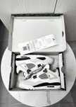 "Buty damskie Trampki" Jordan 4 Retro Military Black Roz.37.5