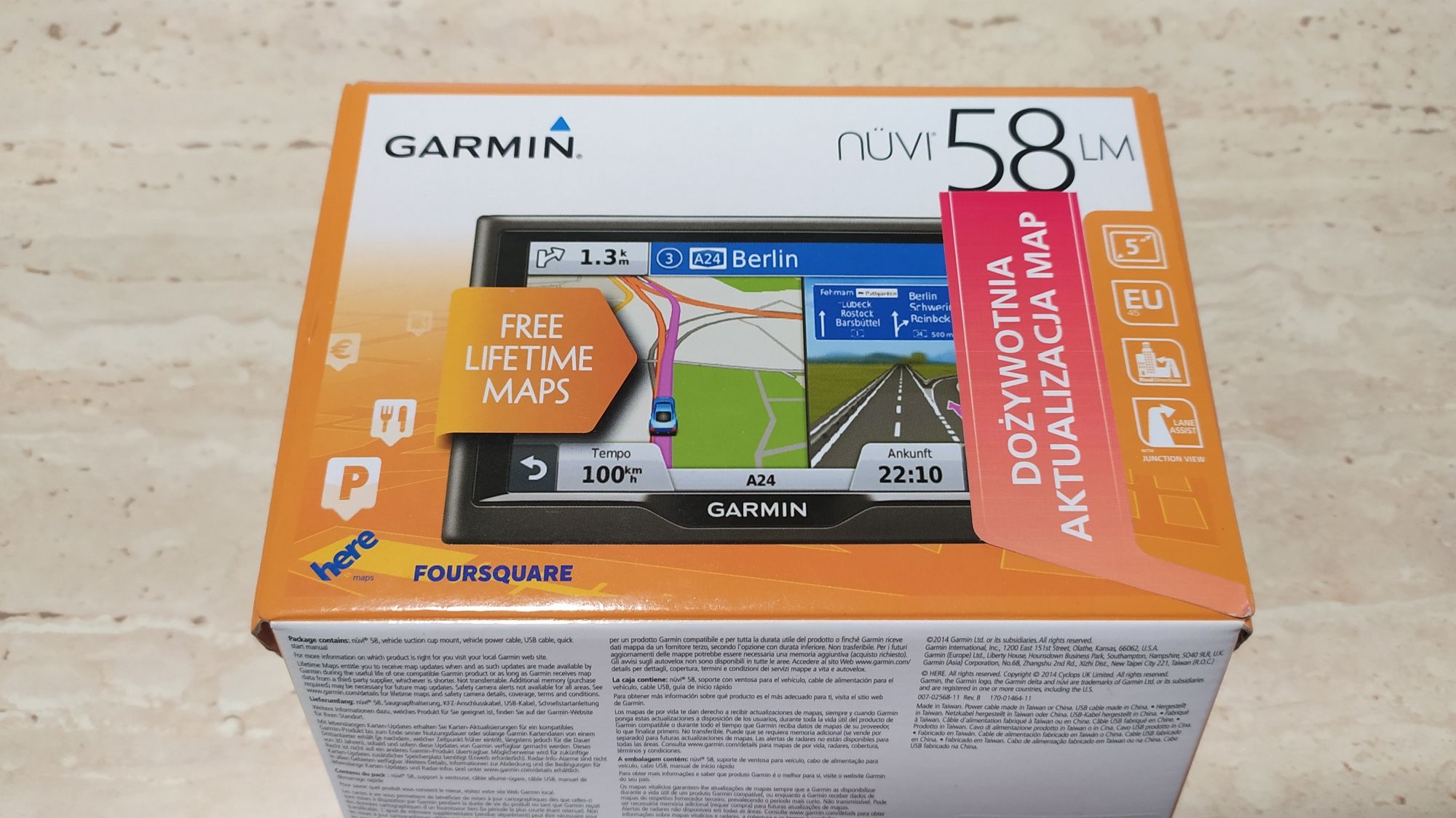 Nawigacja Garmin Nüvi 58 lm