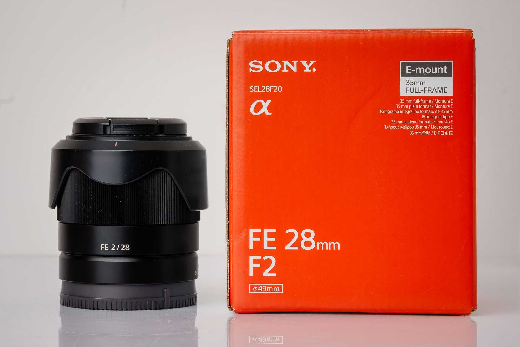 Obiektyw Sony FE 28mm f2