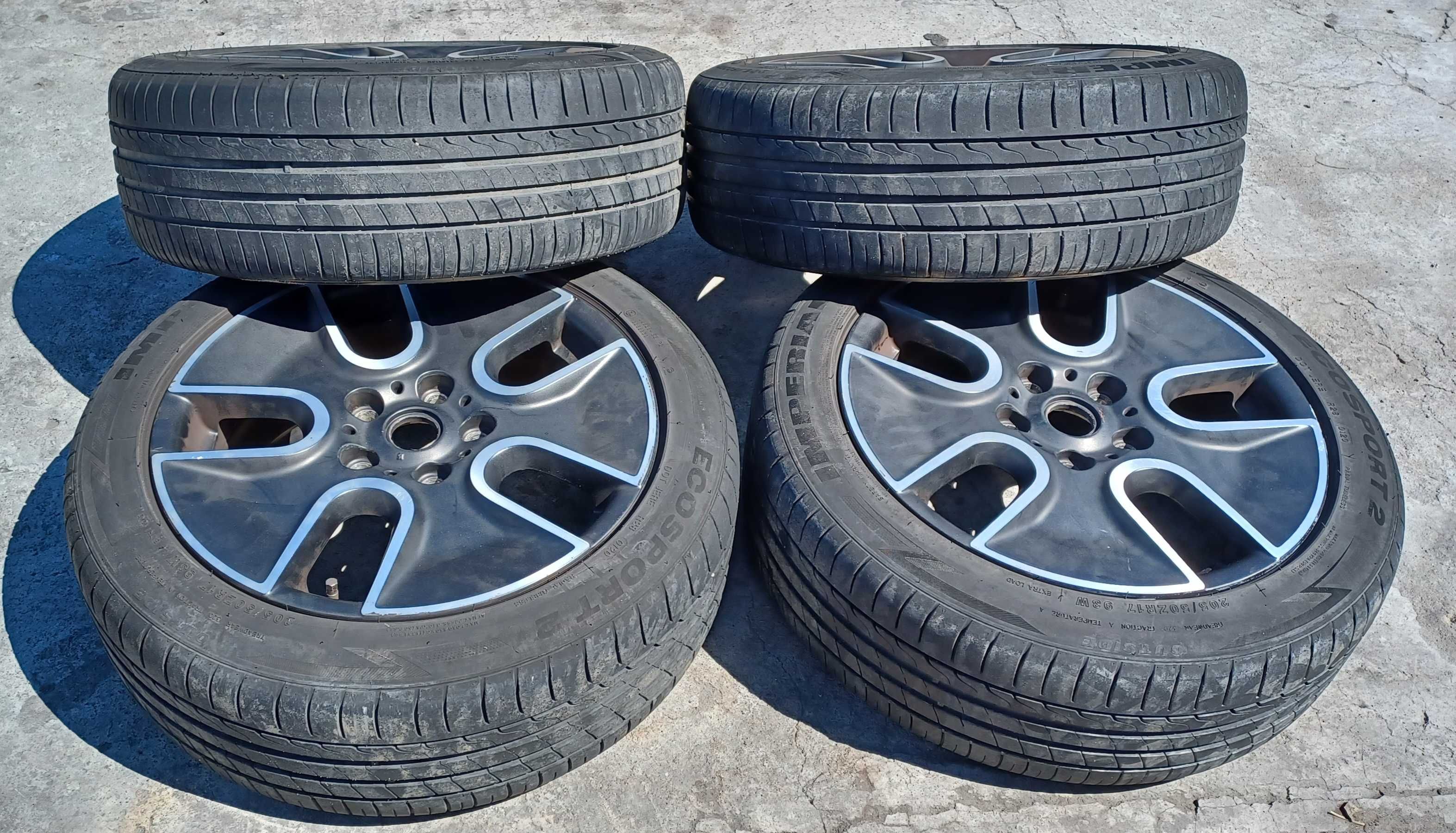 Komplet kół, alufelgi 17'' 5x120 Mini BMW opony letnie