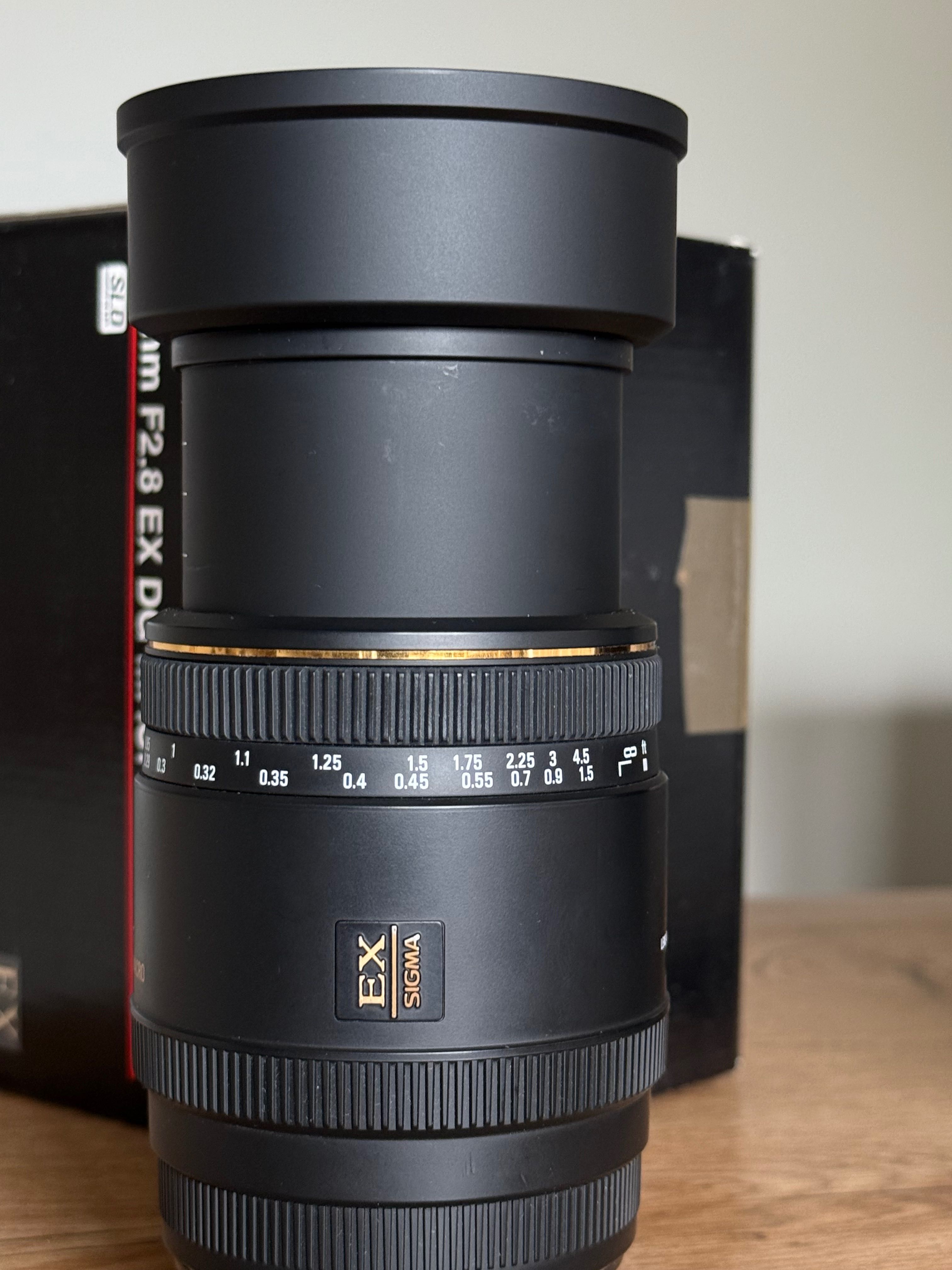 Sigma 70 f2,8 macro Canon EF