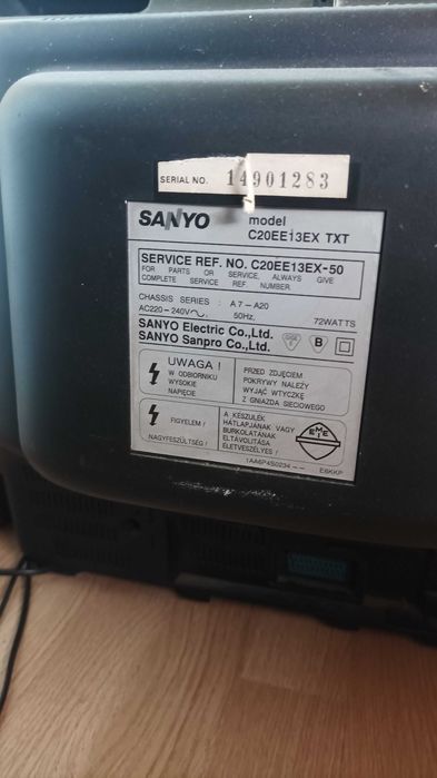 Telewizor z kineskopem