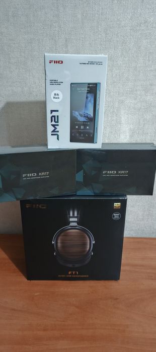 Новый усилитель для наушников ЦАП DAC FIIO KA 17.