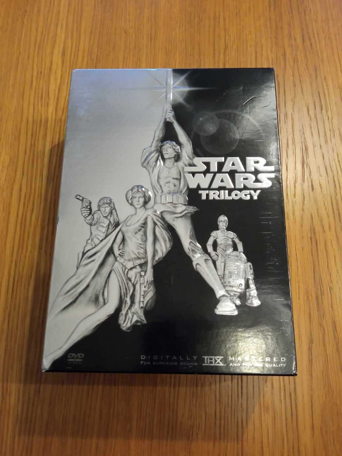 Star Wars Trilogy 4x DVD