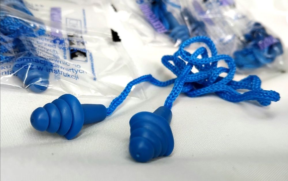 Zatyczki do uszu o dużym współczynniku tłumienia hałasu NOWA DOSTAWA