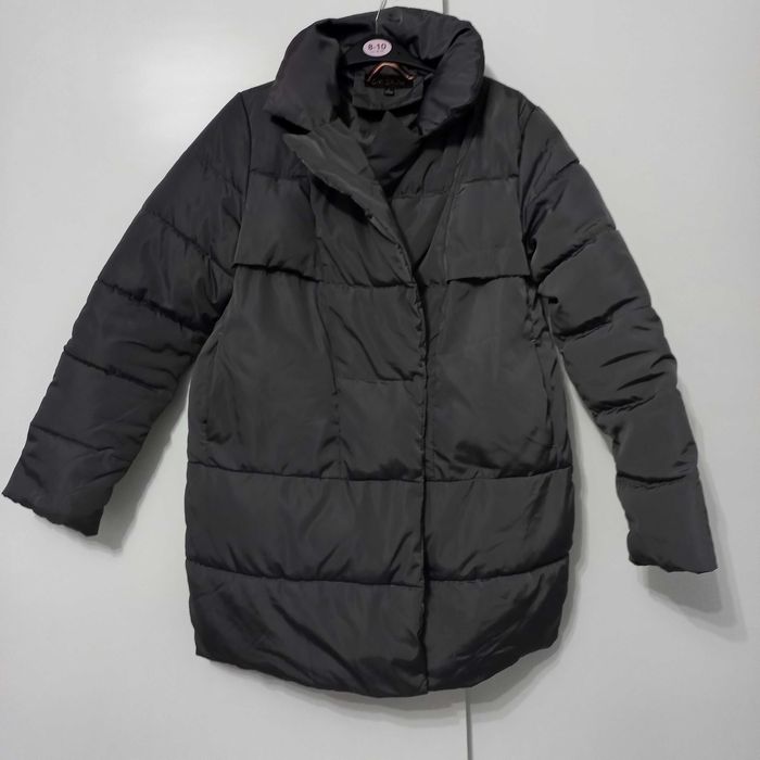 Pikowana kurtka damska przedluznana rozmiar 36 oversize