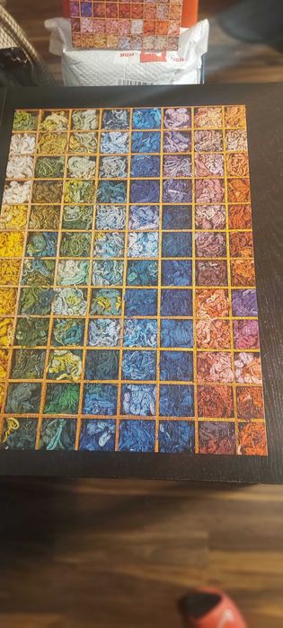 Puzzle 1000 elementów Kolorowe włóczki z wełny