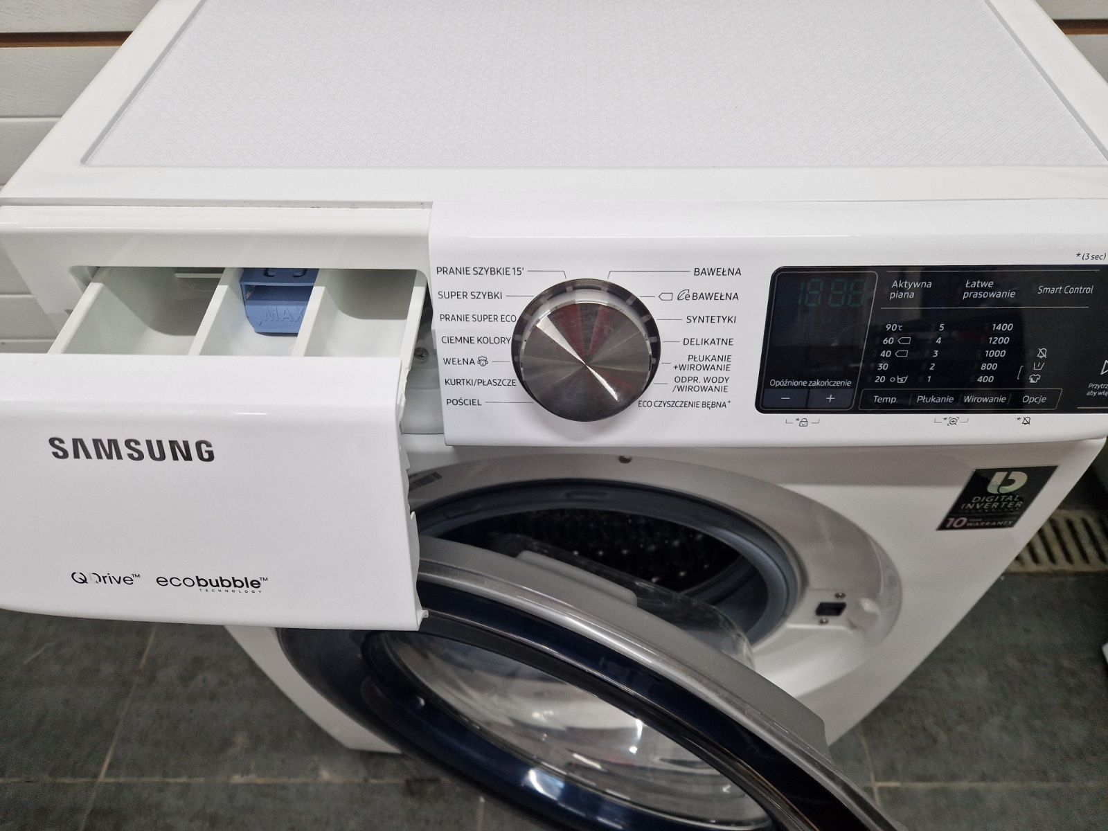 Samsung QDRIVE ecobubble 9kg