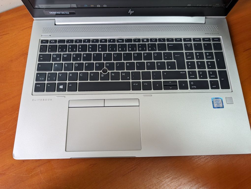 Ноутбук HP EliteBook 850 G5/i7-8650U/8/256/15.6"/FullHD/IPS