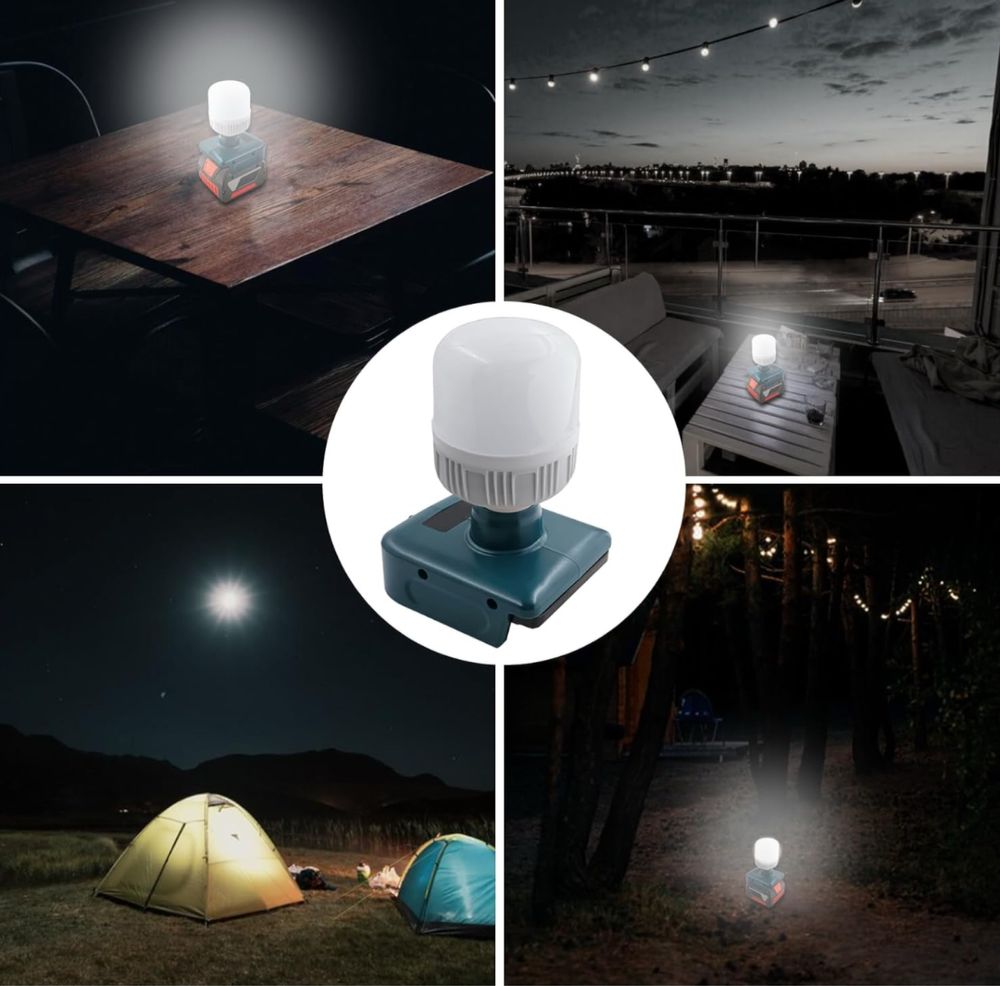 Lampa akumulatorowa pod akumulator Bosch 18V