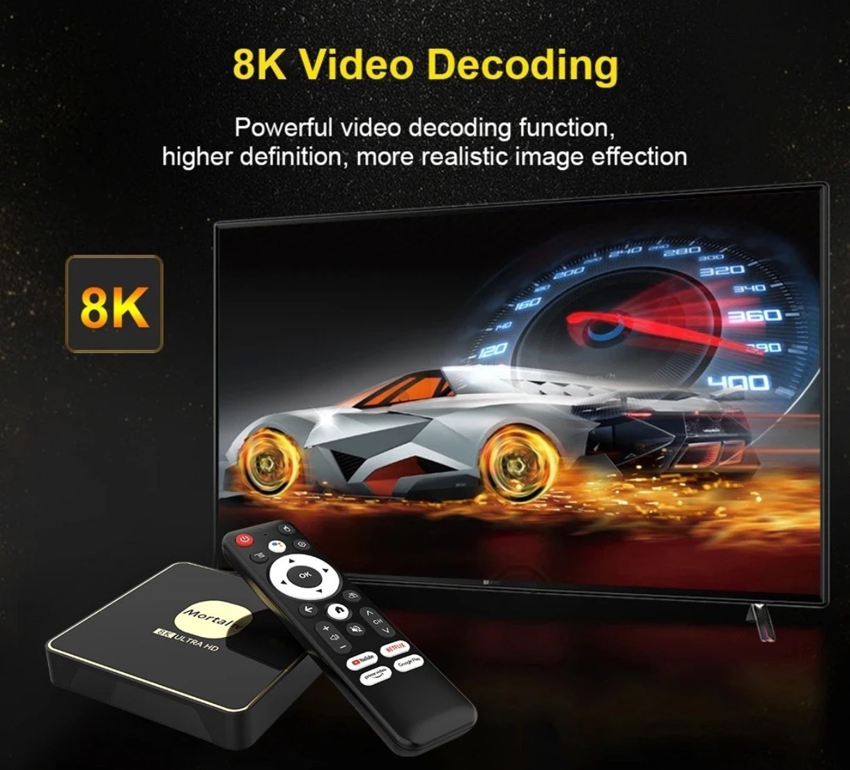 Android TV Box Deluxe Edition 4/128GB