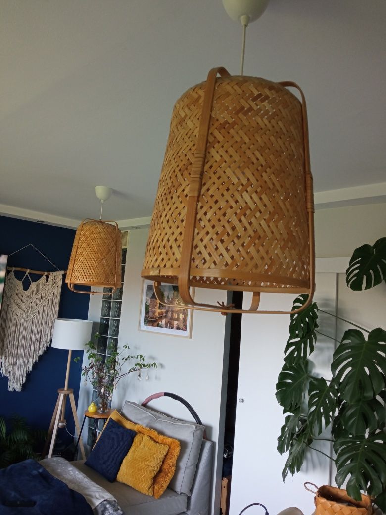Lampa sufitowa Ikea KNIXHULT bambus