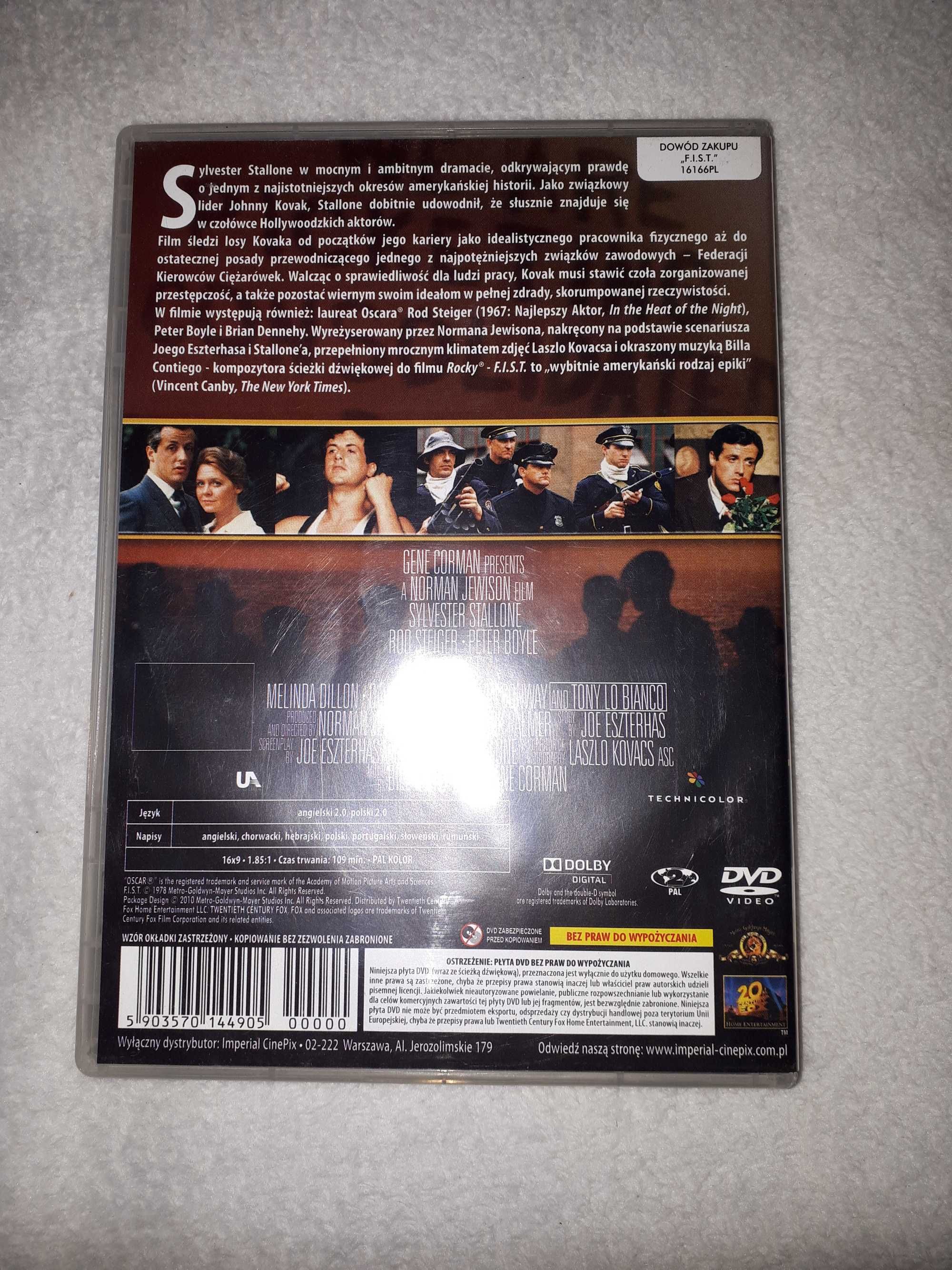 F. I. S. T. (Fist) Sylvester Stallone [DVD]