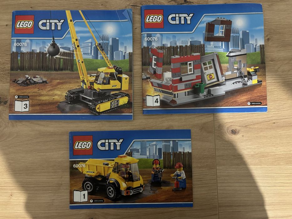 Lego city 60076 instrukcja