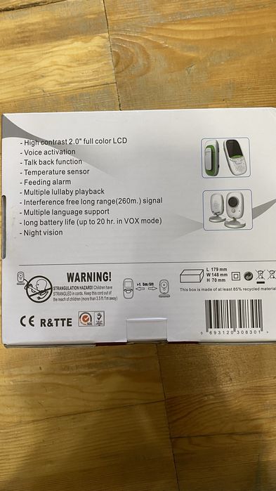 Відеоняня Baby Monitor VB602