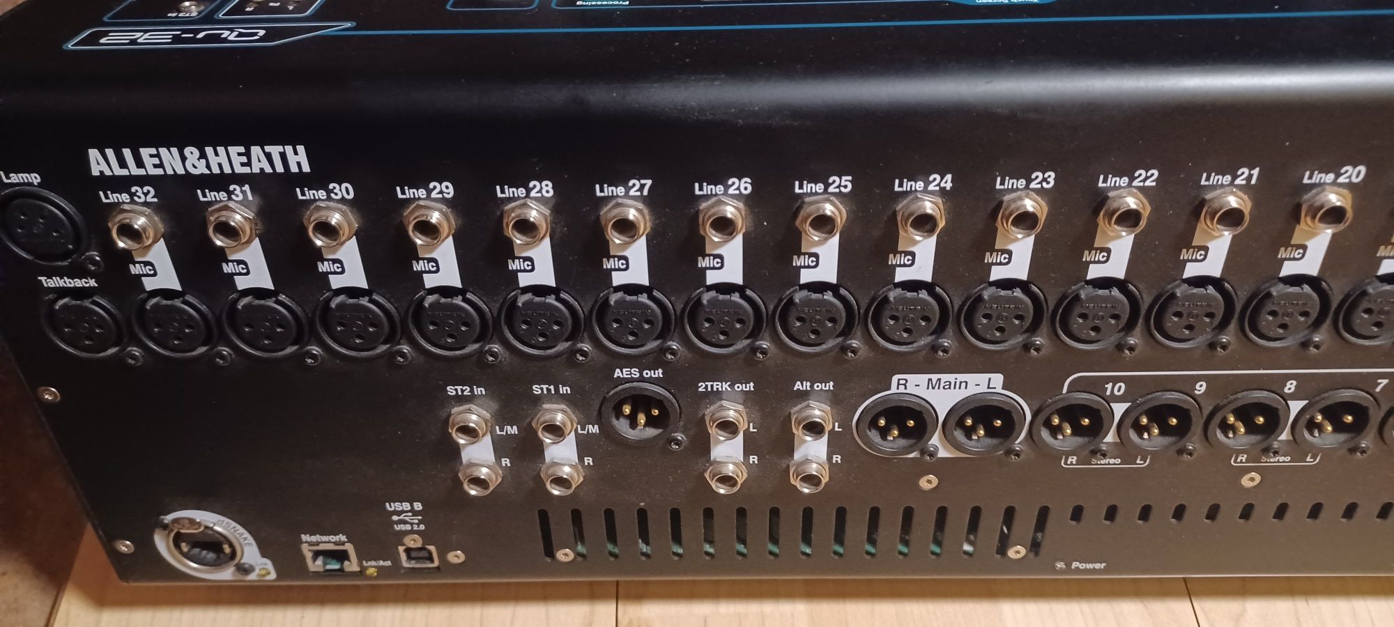 Allen & heath qu32 mikser cyfrowy stół mikserski