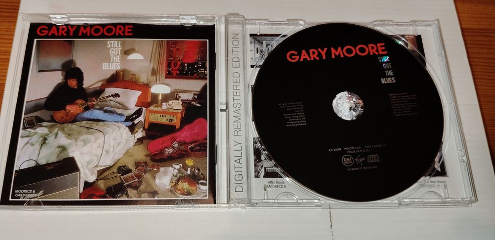Gary Moor Still hot the blues CD