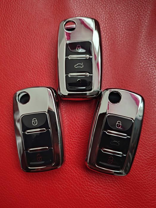 Корпус Ключ викидний на 3 кнопки Skoda Volkswagen Seat