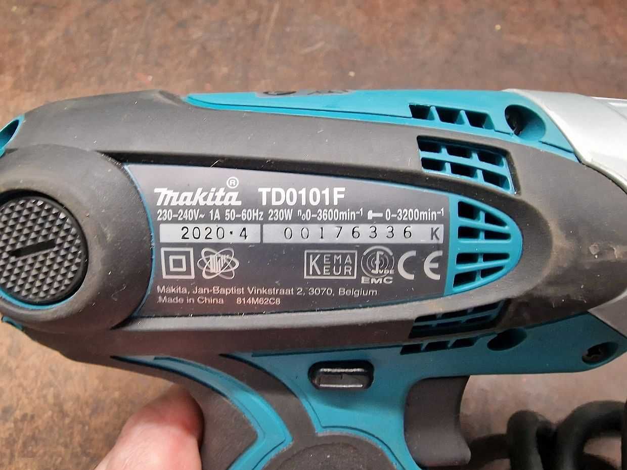 Zakrętarka udarowa Makita TD0101F