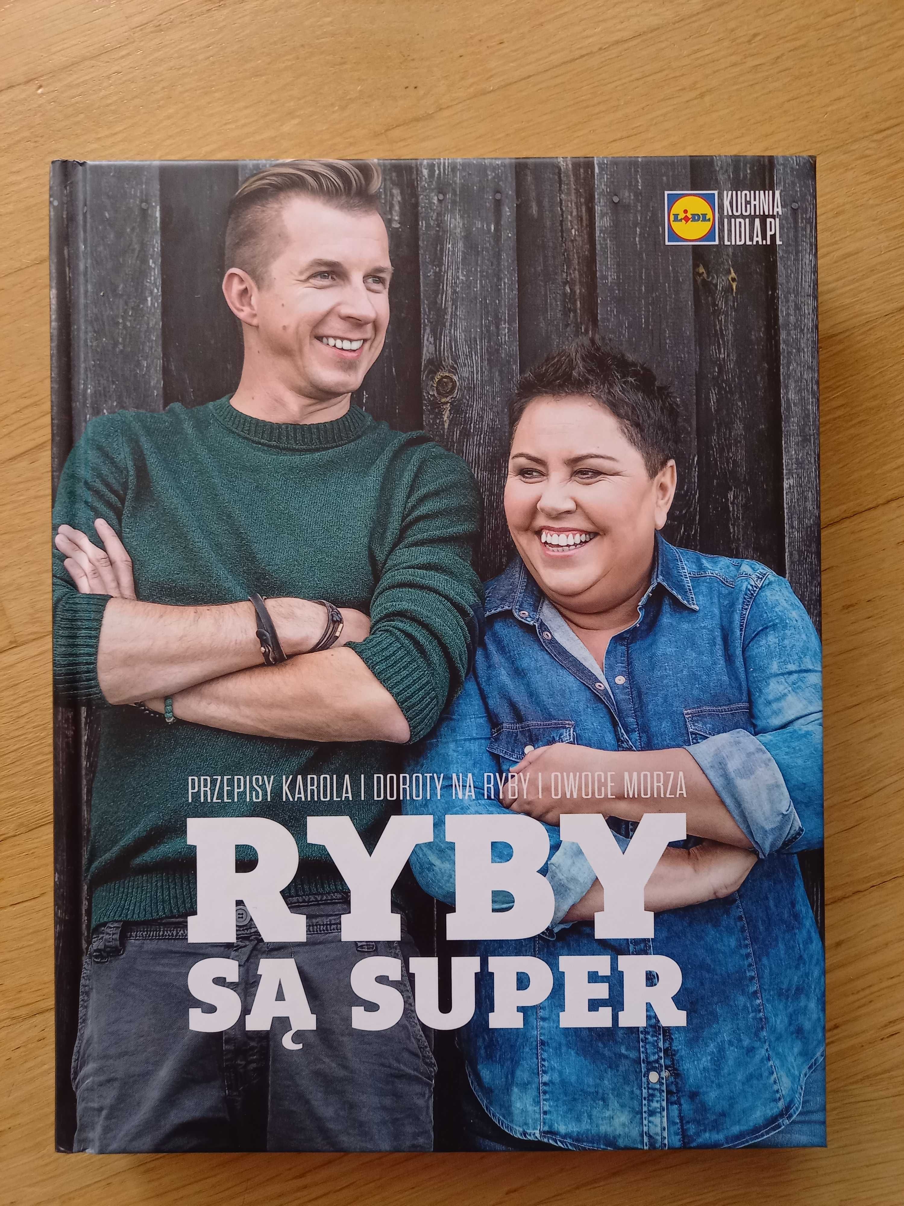 książka "Ryby są super" kuchnia lidla