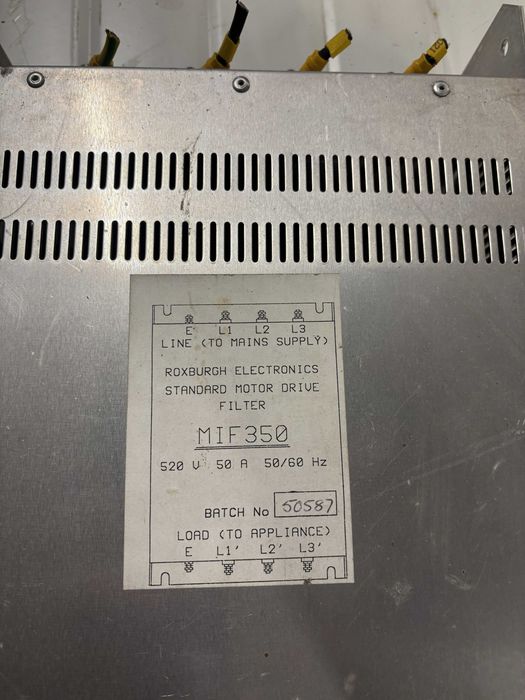 Filtr sieciowy 3 fazowy 520V 50A MIF350