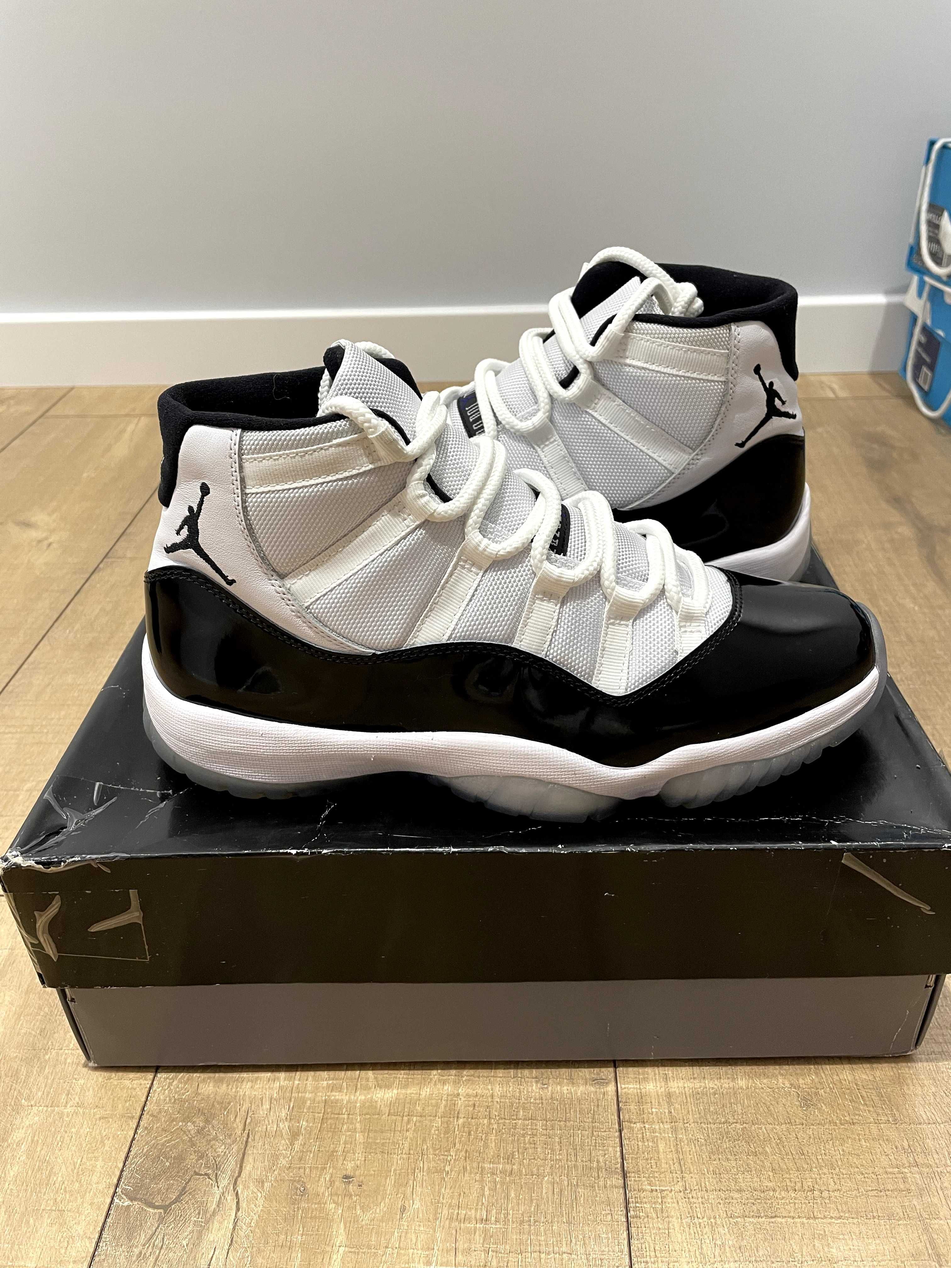 Air Jordan 11 Retro "Concord" 378037 100; 9US; 27cm; 42.5EUR