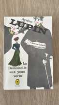 Książka w j. francuskim "La Demoiselle aux yeux verts" Arsene Lupin