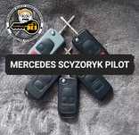 Klucz pilot scyzoryk Mercedes ML r129 w168 r170 crossfire Vito w140