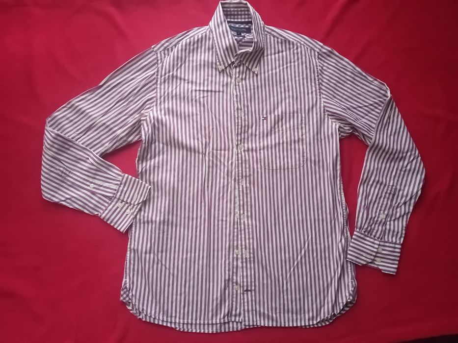 #Tommy Hilfiger koszula w paski M