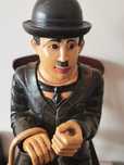 Antyczna rzeźba CHARLIE CHAPLIN Art Deco