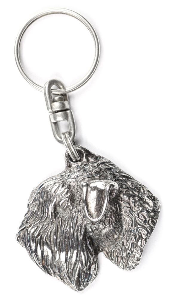 Irish soft coated wheaten terrier brelok do kluczy posrebrzany Art-Dog