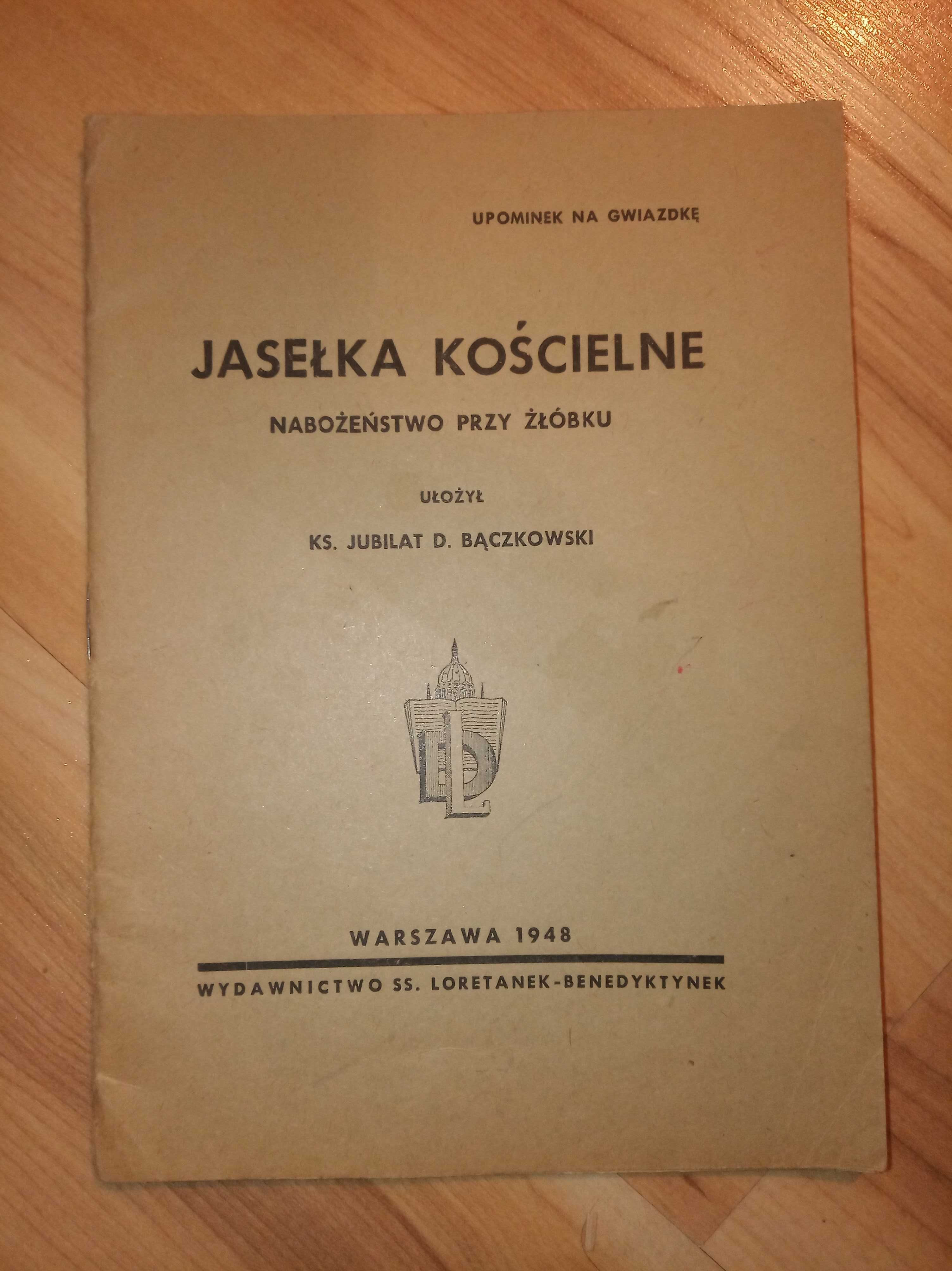 Jasełka kościelne nabożeństwo przy żłobku 1948