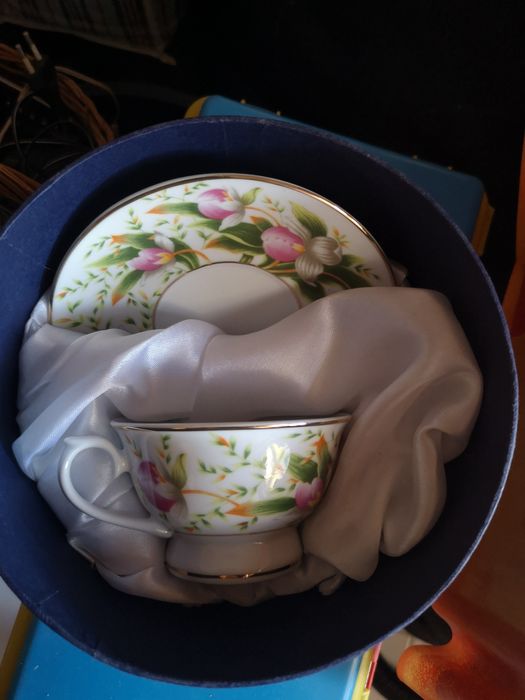 Utensílios de cozinha Chávena e pires