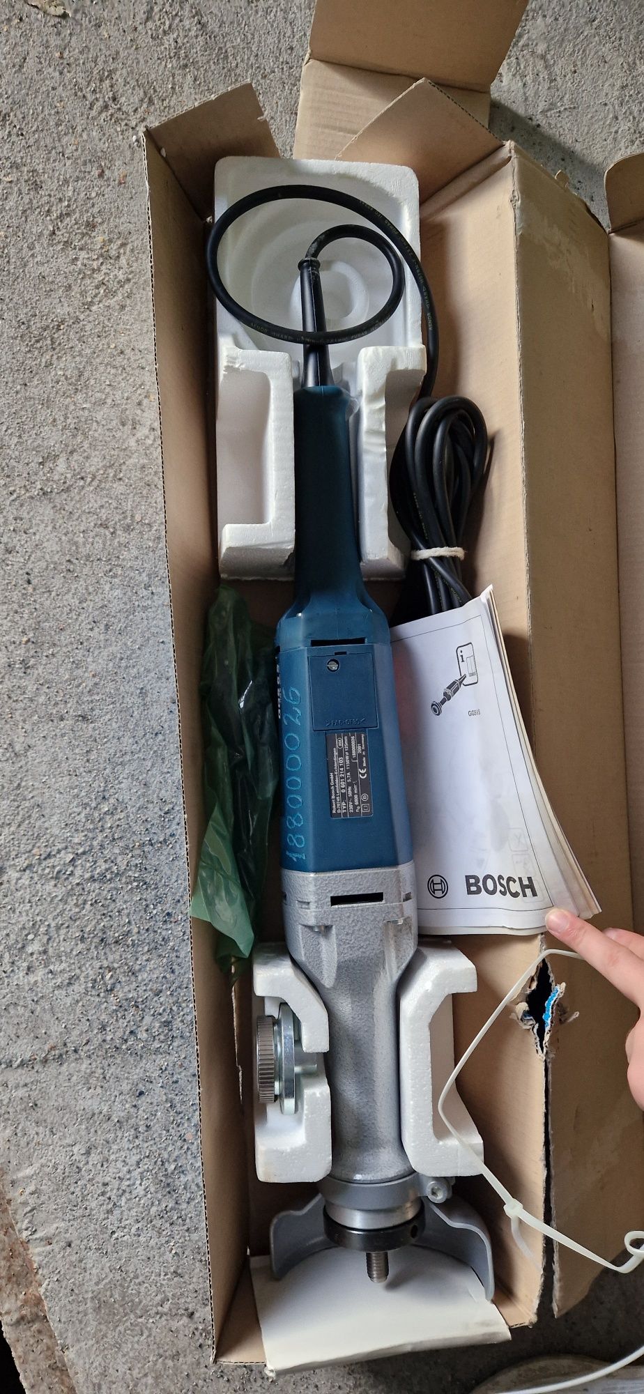 Szlifierka bosch ggs 6s
