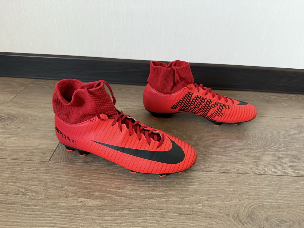 Бутси з носком Nike mercurial 40 розмір
