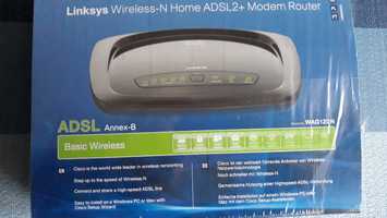 Router Linksys Wireless-N Home ADSL2+Modem Router,Annex-B -Sprzedam