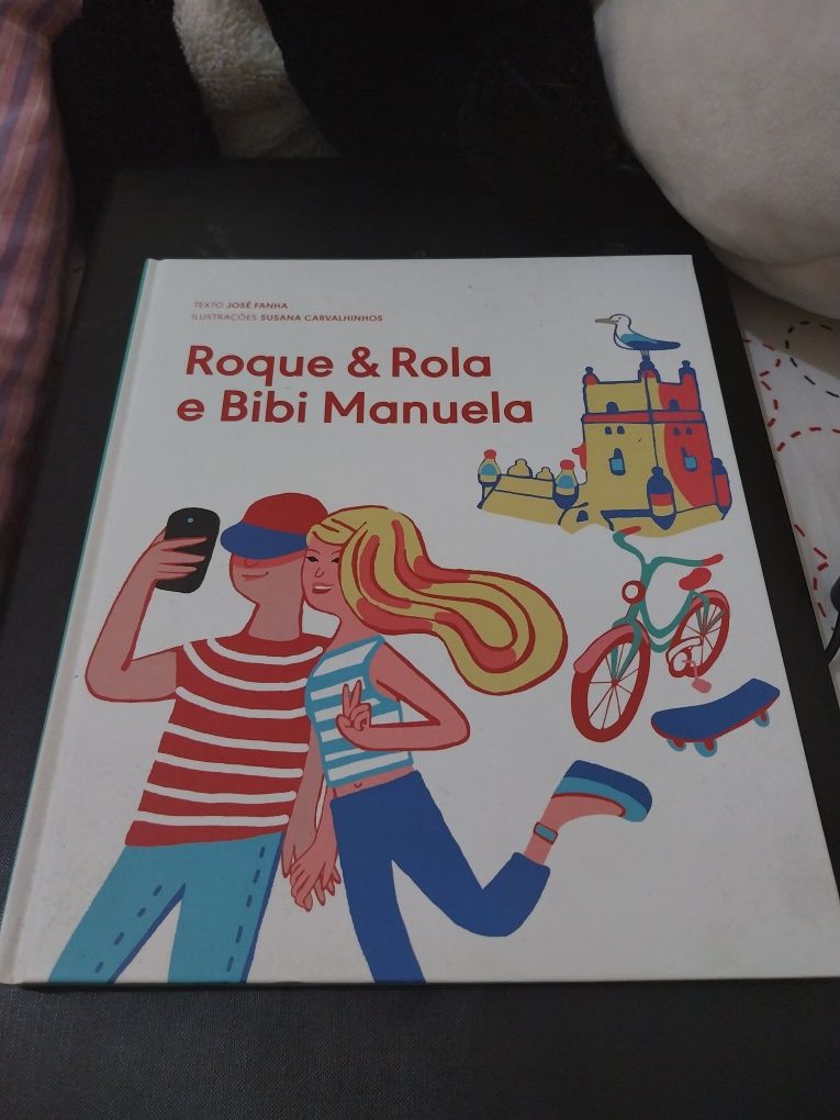 Livro "Roque & Rola e Bibi Manuela" de José Fanha