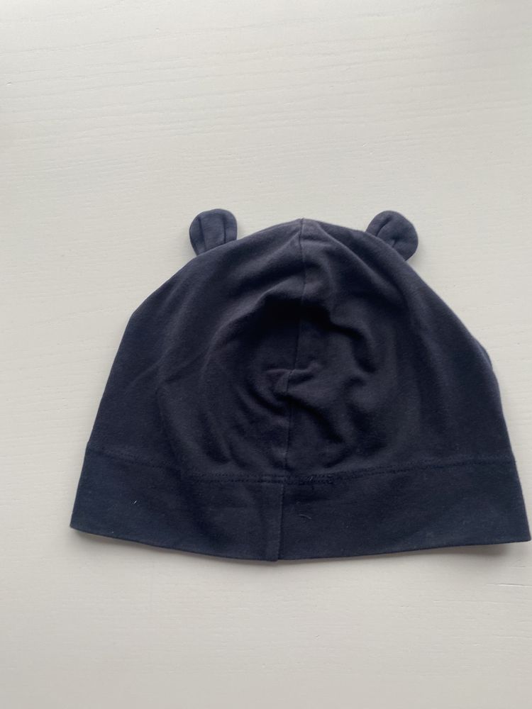 Czapka bawełniana przejściowa jesienna H&m 86/92 misiu