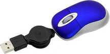 Mini mysz USB przewodowa 1600 DPI do podróży Windows