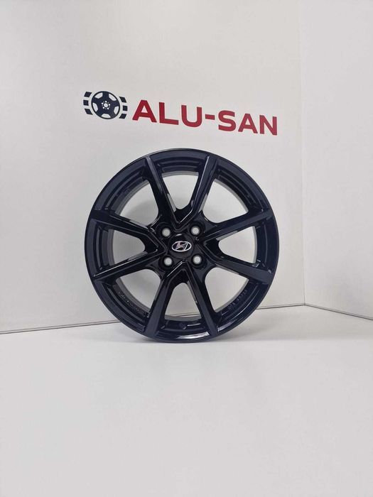 NOWE alufelgi HYUNDAI 16" 4x100 ACCENT ATOS GETZ i10 i20 - Czarny