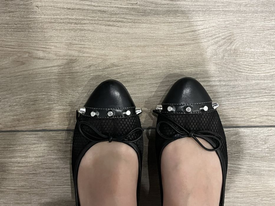 Шкіряні балетки 39р