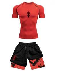 Комплект спортивного компресійного одягу 2в1 , шорти/футболка BERSERK