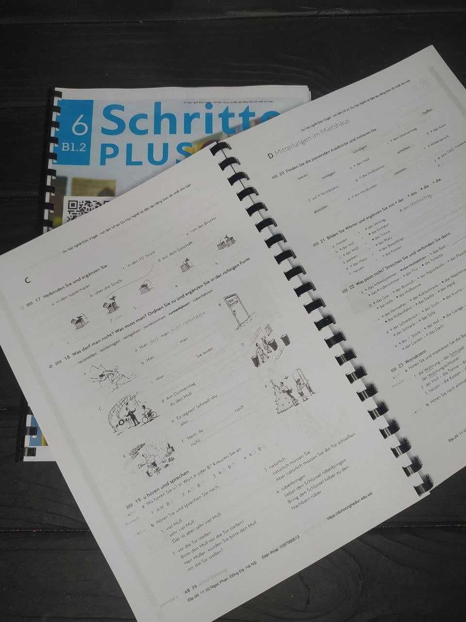 Schritte International 1, 2, 3, 4, Plus - книги для вивчення німецької