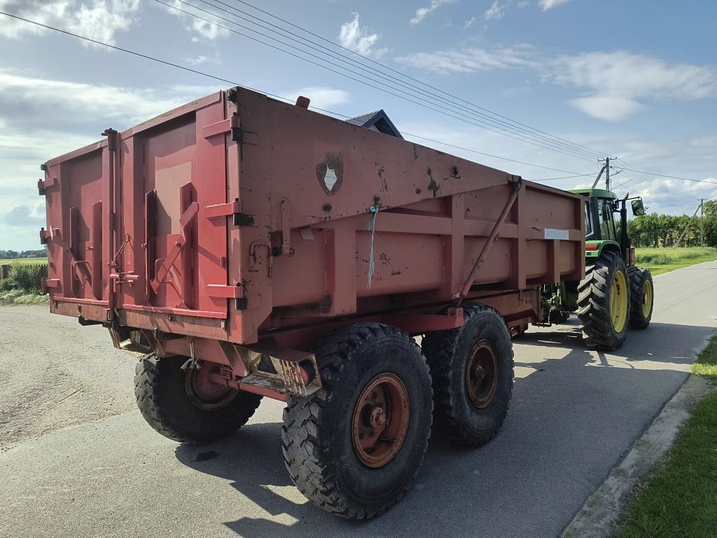 Przyczepa skorupowa La Campagne 13ton, umowa, tandem, zastawy.