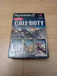 Gra call of duty trilogy ps2