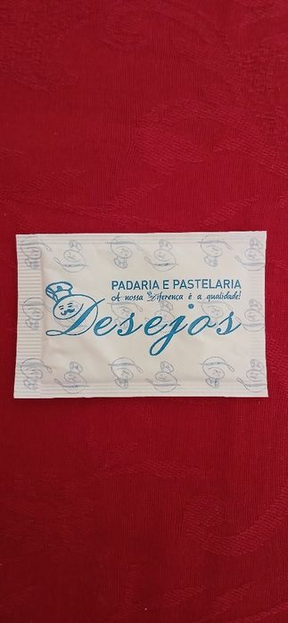 Pacote de açúcar Pastelaria Desejos