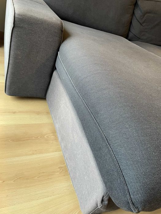 Sofá 3 lugares IKEA Kivik c/chaise longue