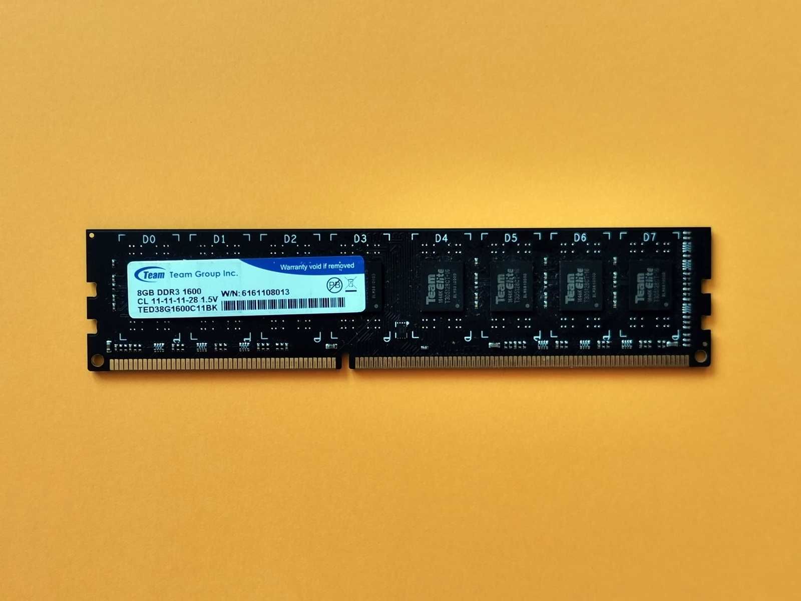 DDR3 8GB Team Group 12800 -Komputer