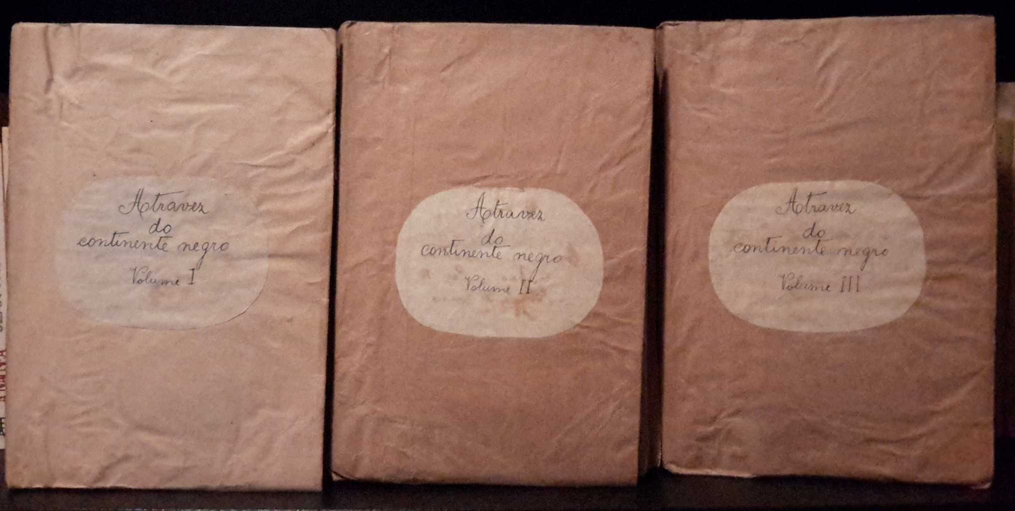 Henrique M. Stanley - Atravez do Continente Negro (3 volumes, 1880)